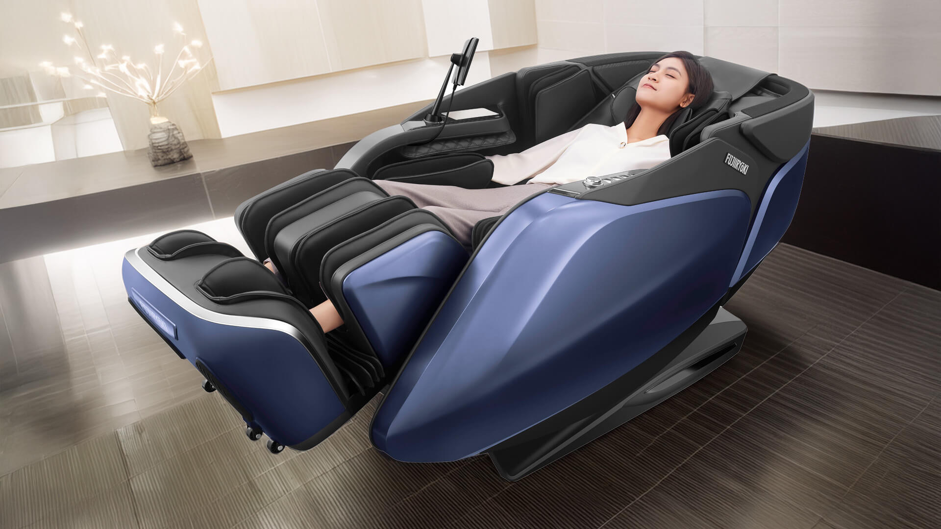 Fujiiryoki Cyber Relax Pro 4D Massage Chair (MR8000)