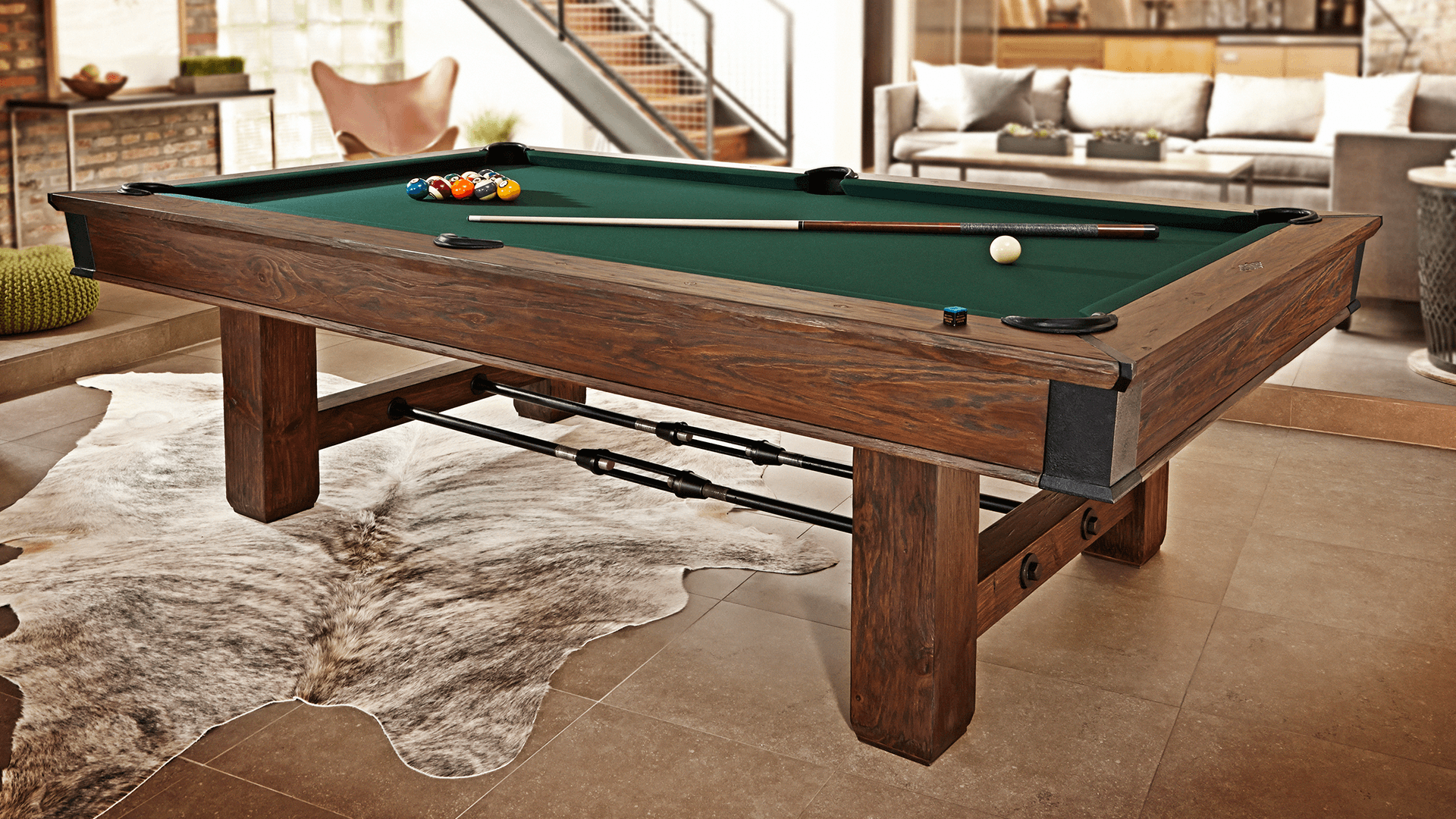 Brunswick  Canton Pool Table in home