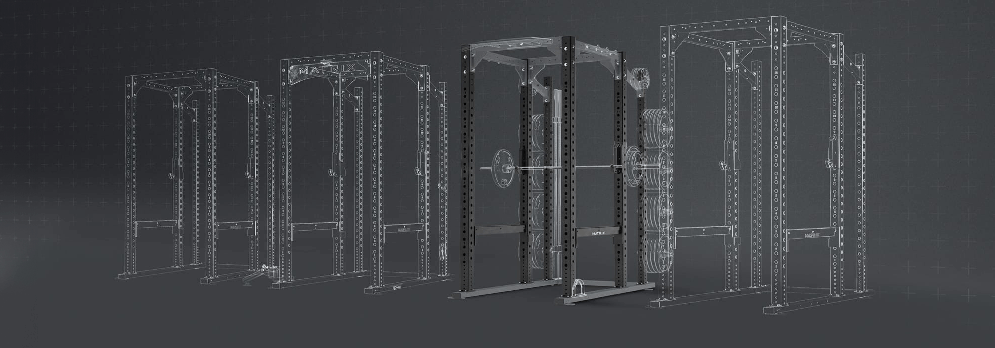 CAD rendering of the Matrix MX Series Racks