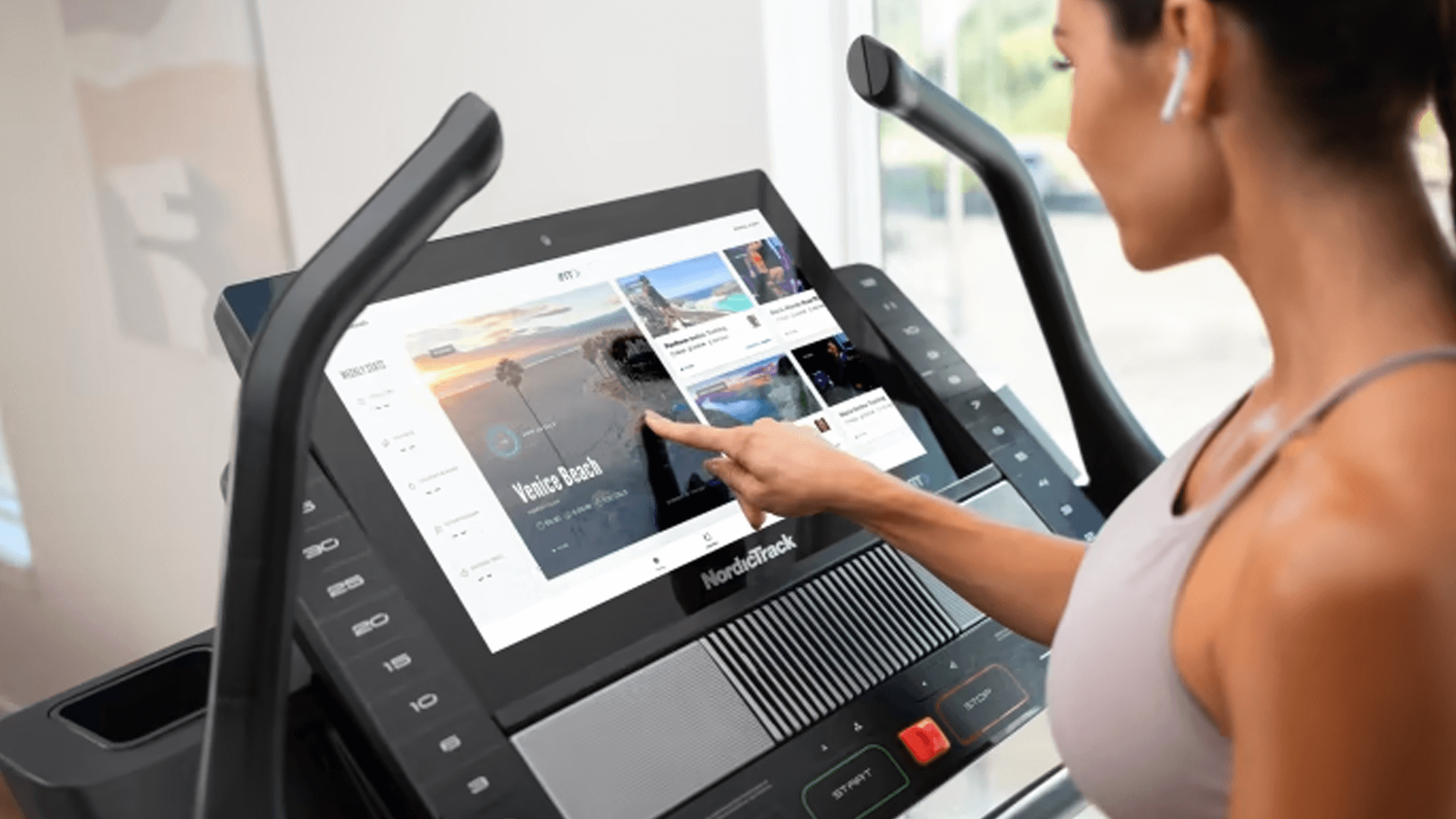 NordicTrack Commercial X22i Treadmill in home