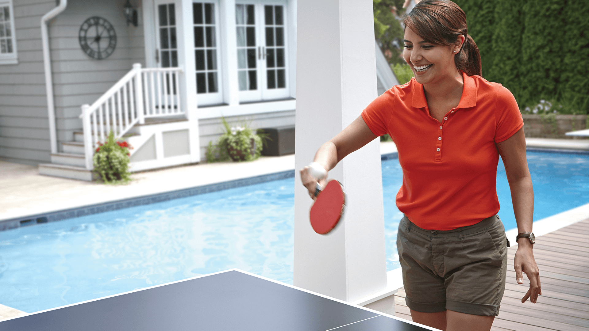 Smash 5.0 Table Tennis in home