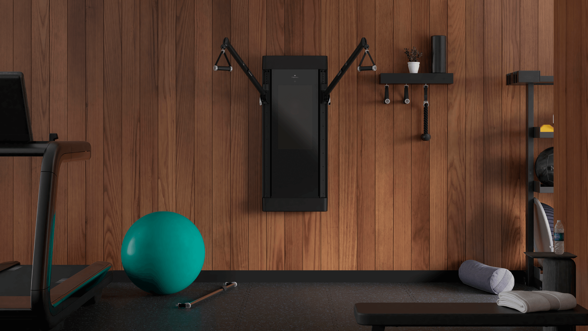 Matrix C50 Climbmill in home exercise room