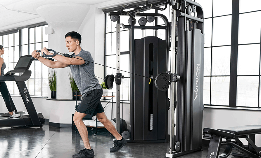 Vision Functional Trainer chest press
