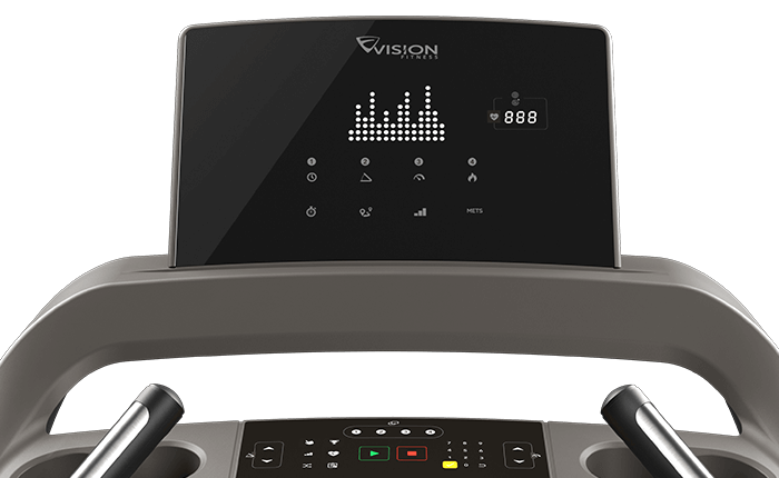 Vision T600 treadmill console