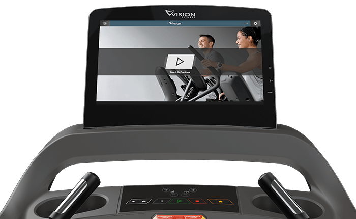 Vision T600E treadmill console