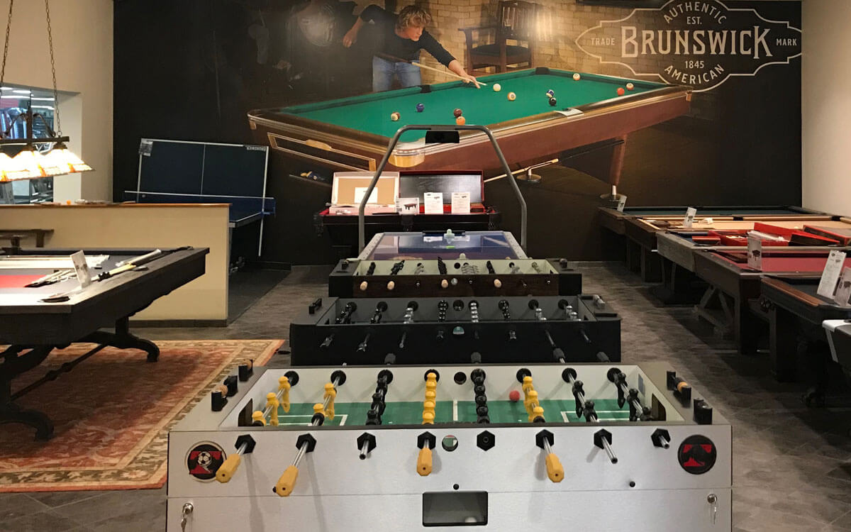 Billiards & Gaming Showrooms