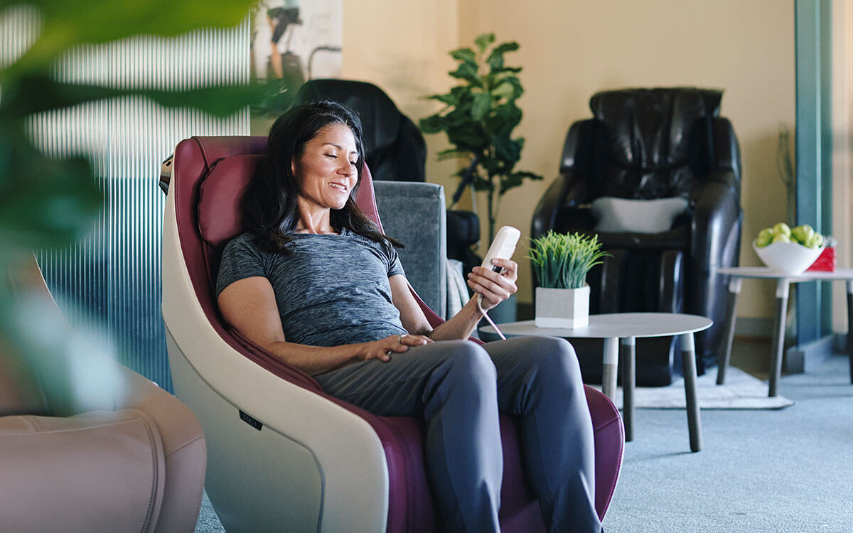 Wellness massage online chair