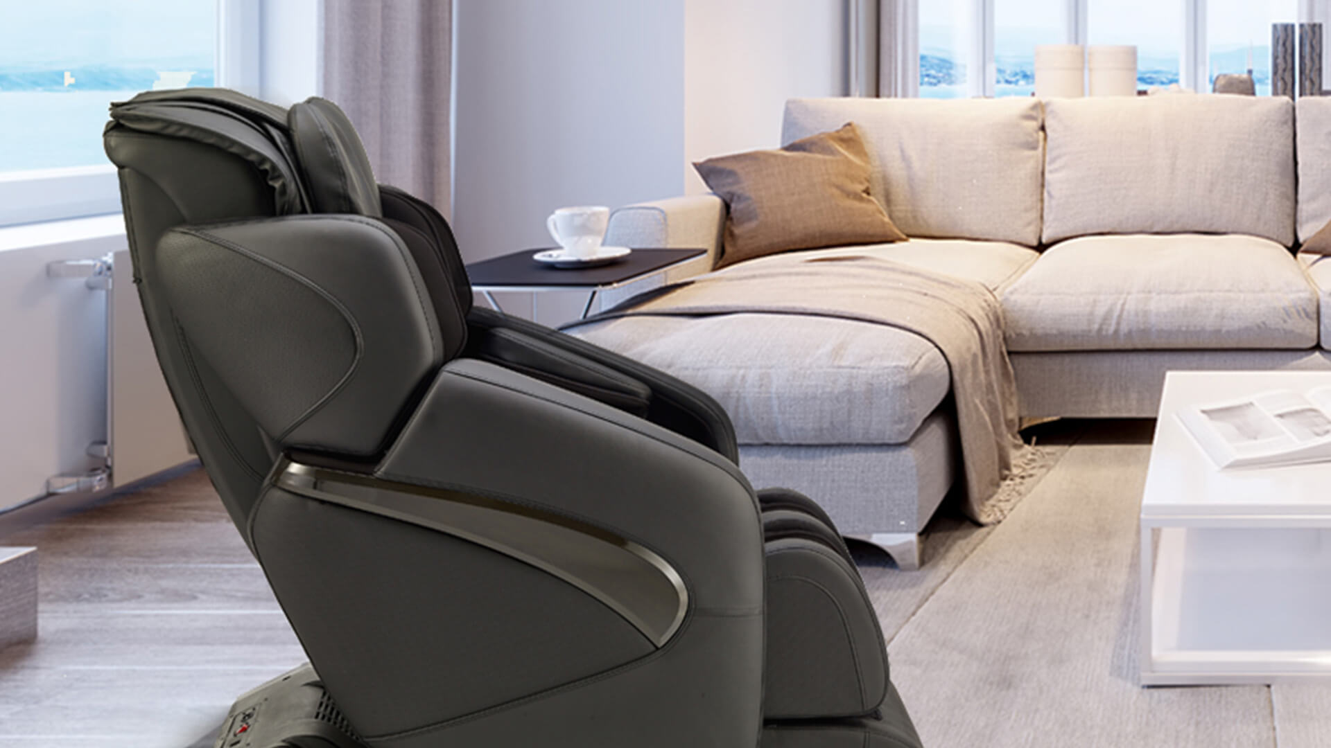 Jin massage chair in living room
