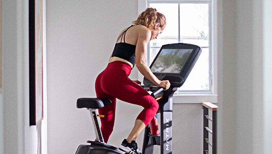 matrix upright stationary bike