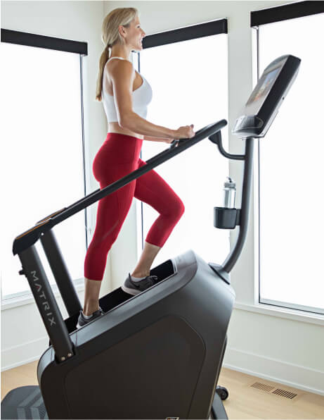 Woman working out on Climbmill