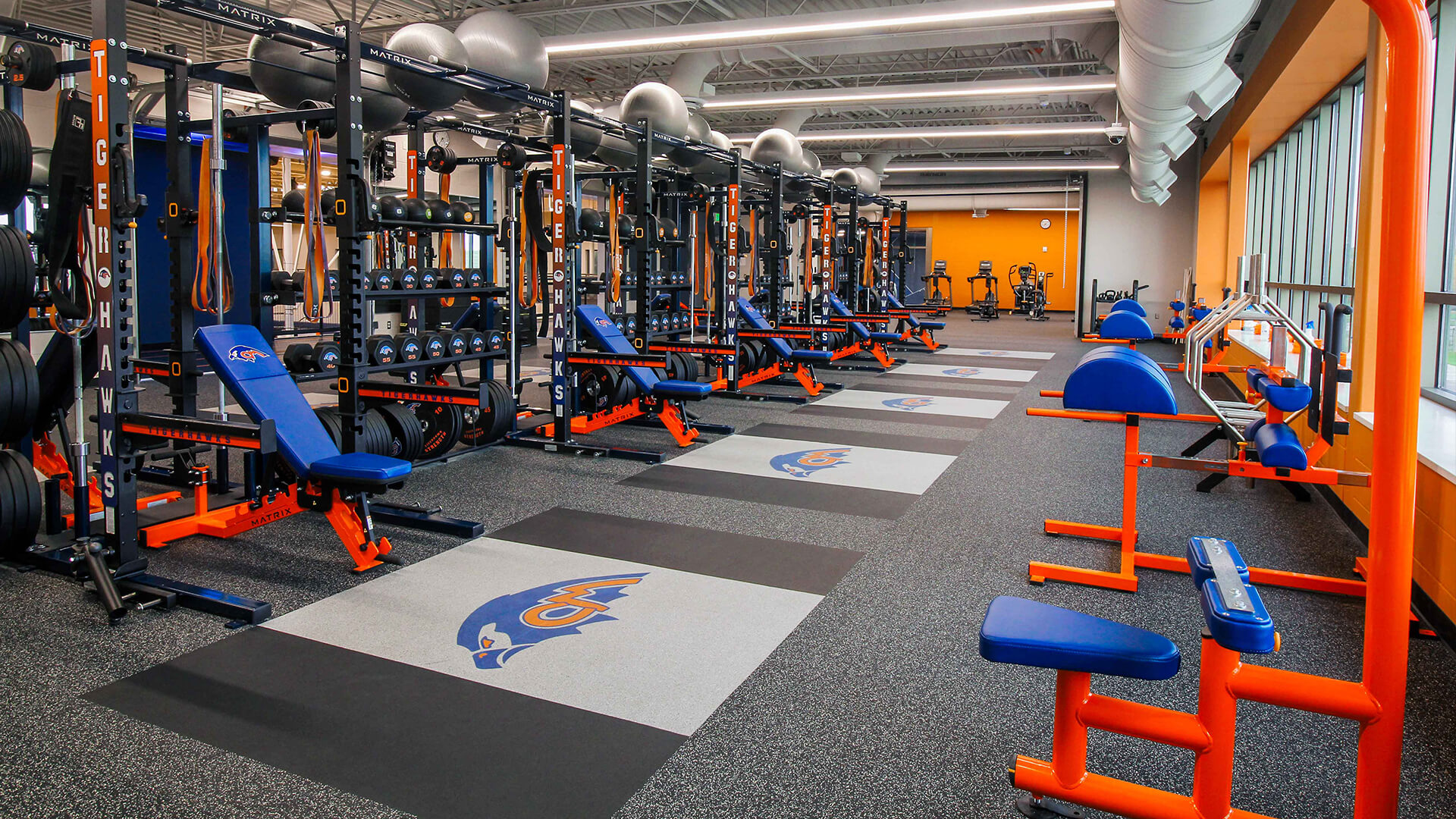 Cover photo of Colfax-Mingo high school fitness facility