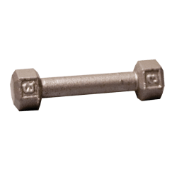 Body-Solid Cast Iron Hex Dumbbell - 3 Lb.