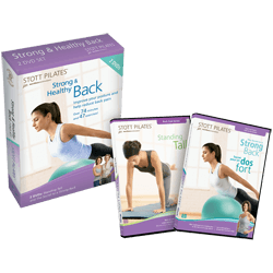 Stott Pilates Strong & Healthy Back DVD Two-Pack