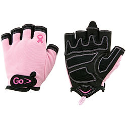 GoFit Women's Breast Cancer Awareness X-Trainer Gloves - Large