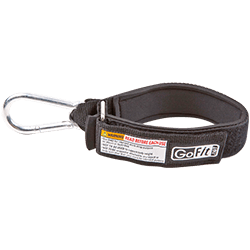 GoFit Tube & Band Ankle Strap with Carabiner