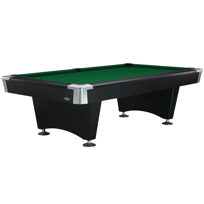 Brunswick Black Wolf 8' Pool Table on white background