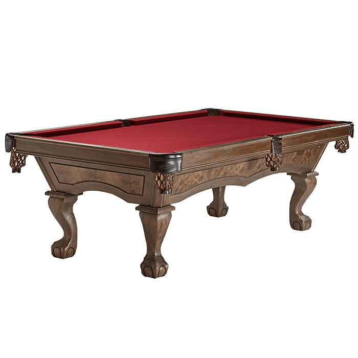 Brunswick Brae Loch 8 ft Pool Table on white background