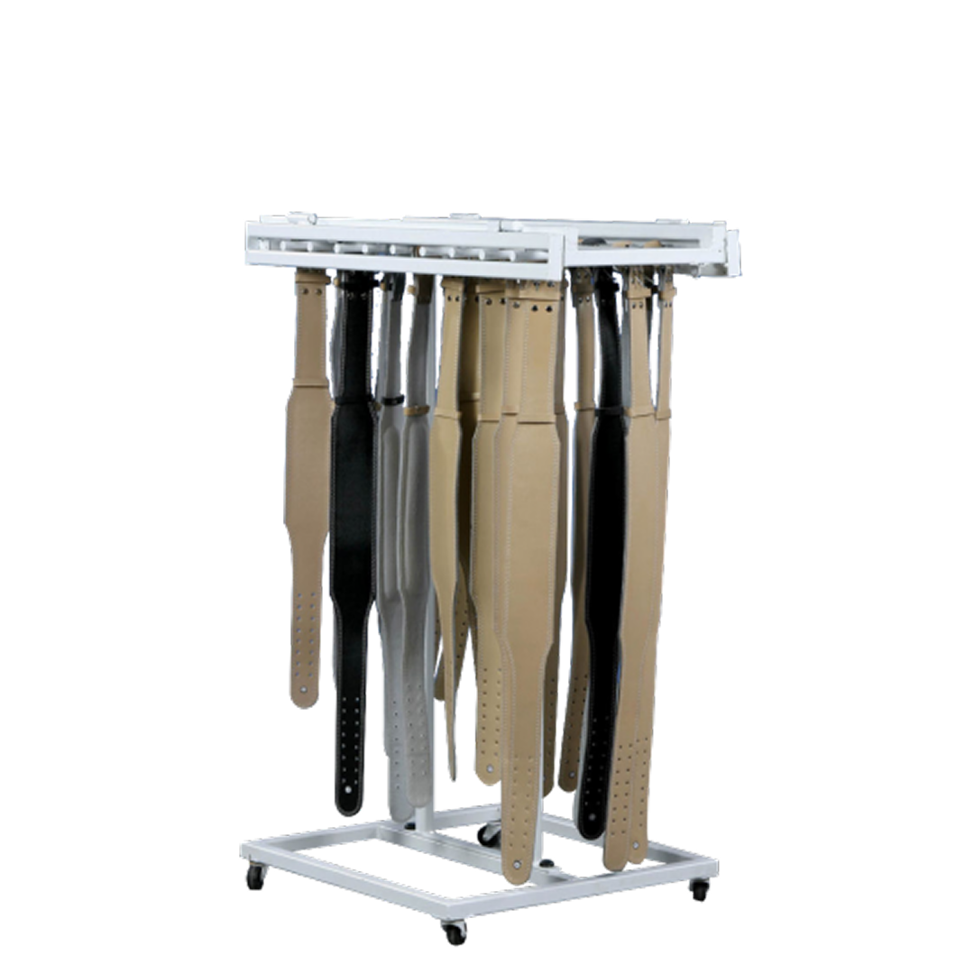 2 - Sided Locking Weight Belt Rack