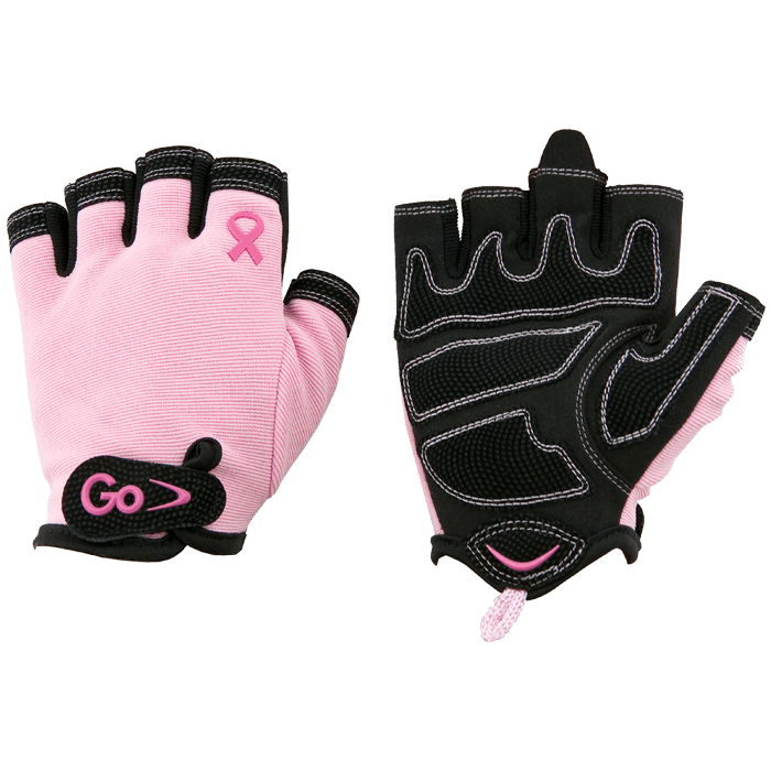 GoFit Women's Breast Cancer Awareness X-Trainer Gloves