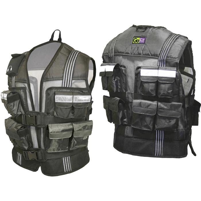 GoFit 20 lb Pro Weighted Vest