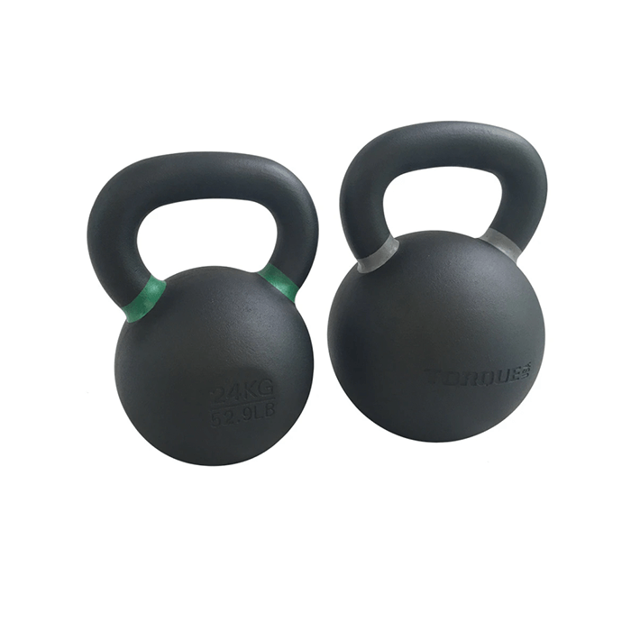 TRX Rubber Coated Kettlebell for Strength Training, 52.9 Pounds (24 kg)