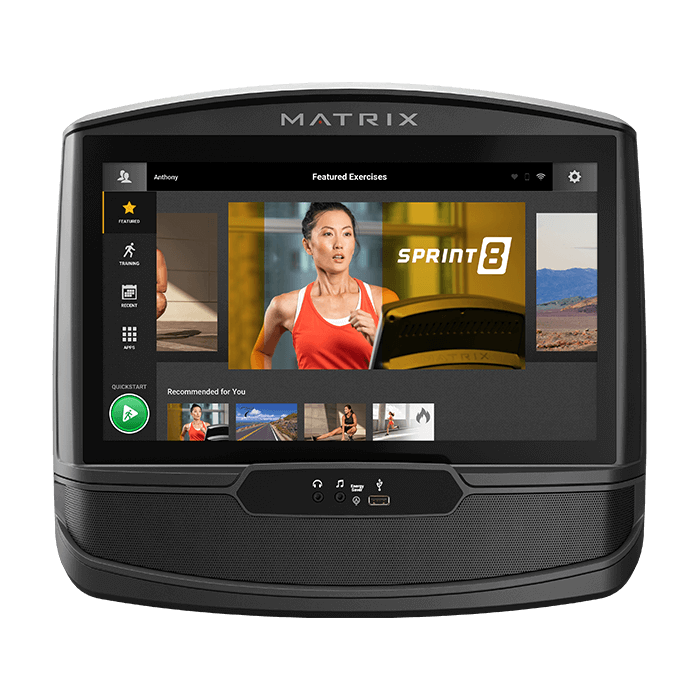 Matrix A50 Elliptical with 16 Touchscreen XIR Display