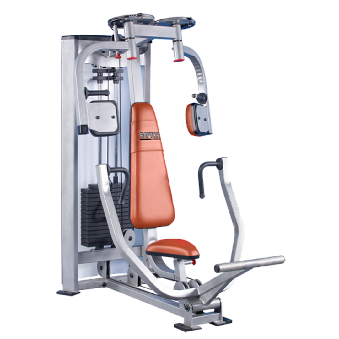 Raptor Vertical Chest Press, Pec Fly - 250lb Weight Stack