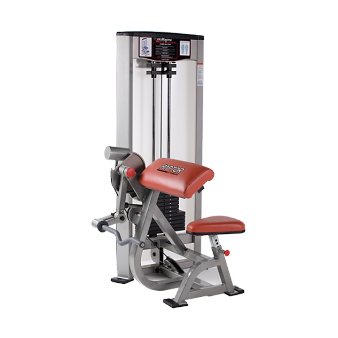 Raptor Seated Bicep Curl - 150lb Weight Stack