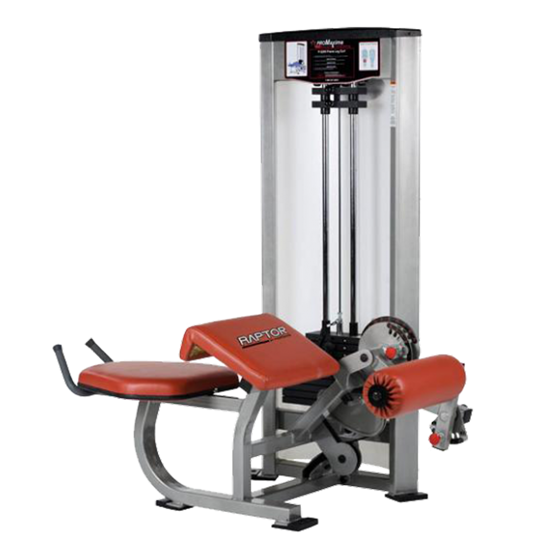 Raptor Prone Leg Curl  -  225lb Weight Stack