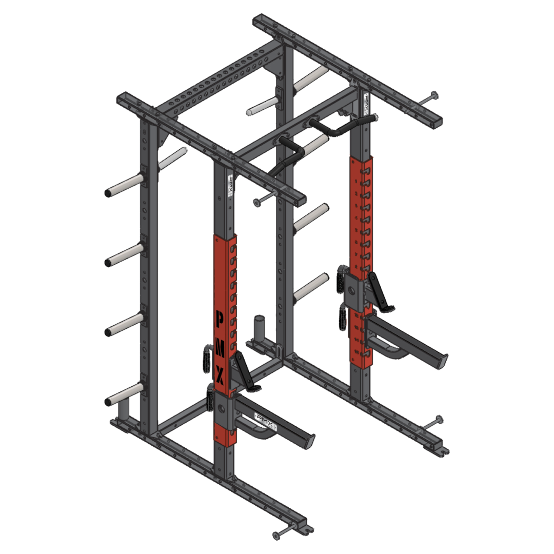 PMX Series Half Rack, 4x3 7g Uprights