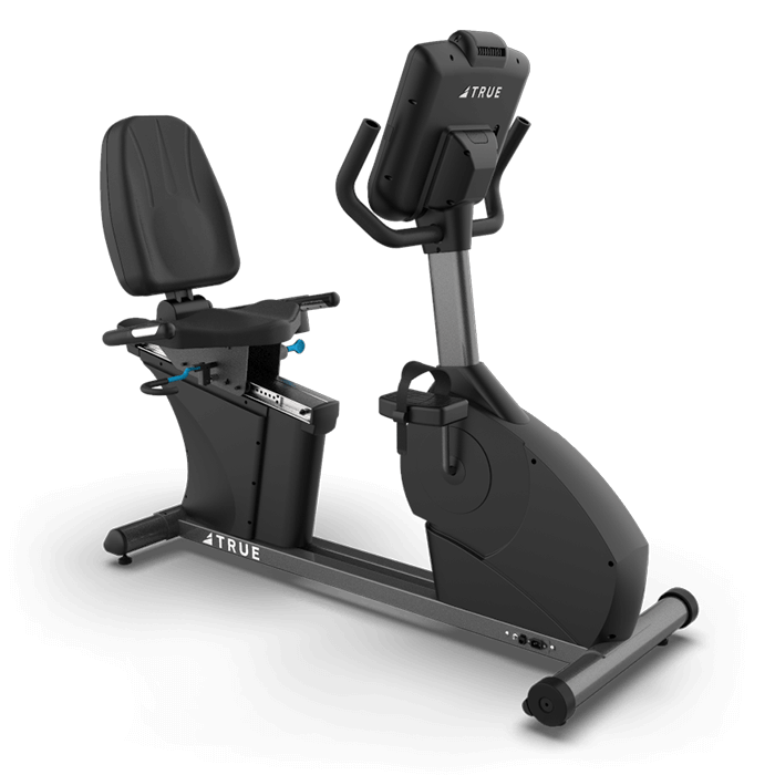 TRUE 400 Recumbent Bike with Envision 9 Console