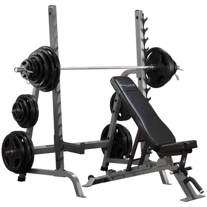 Body-Solid Body-Solid Pro Clubline Bench Rack Combo