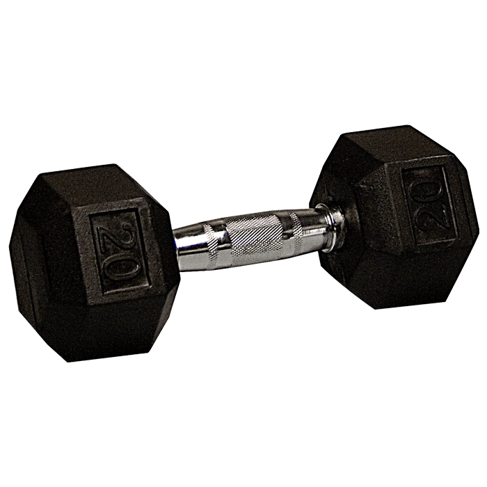 Details about   Fitness Rubber Hex Dumbbell CAP Set Weights 20 LB 2pc HOME GYM WORKOUT FAST SHIP 